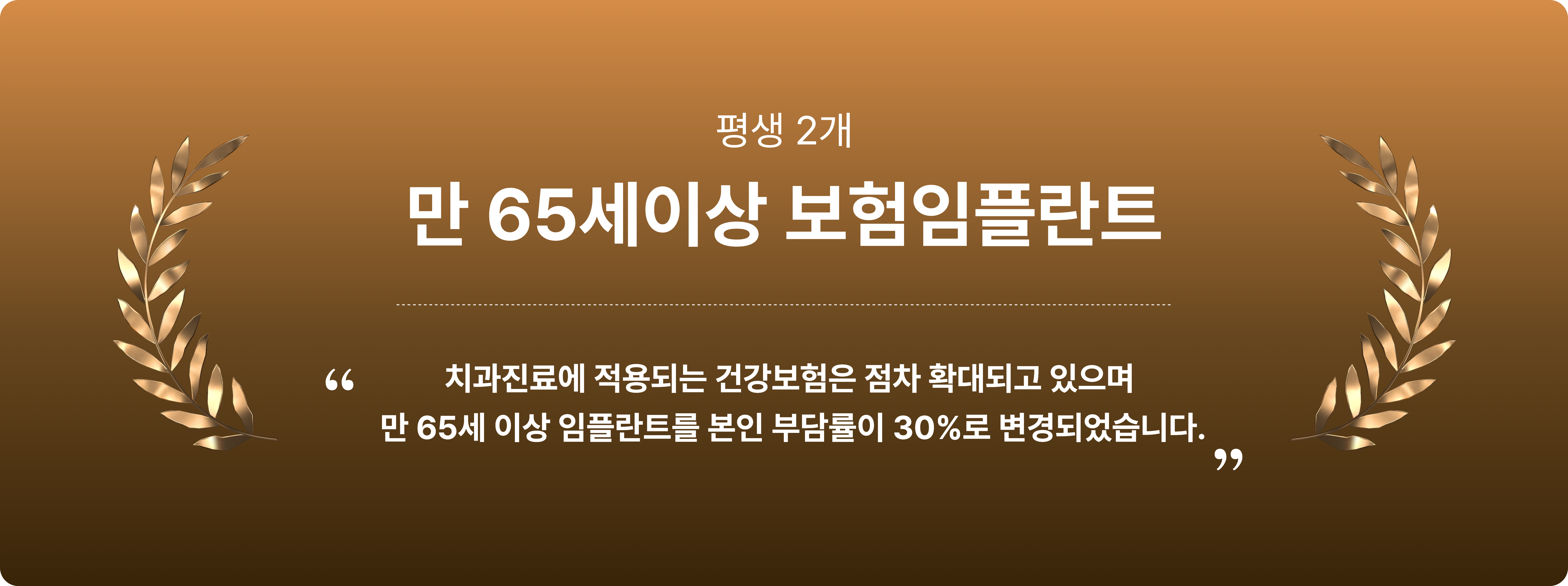 만 65세이상 보험임플란트